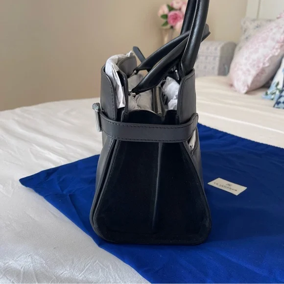 Brand New- Le Tanneur Emie Medium Handbag in Smooth Leather 🖤✨ - Picture 15 of 16